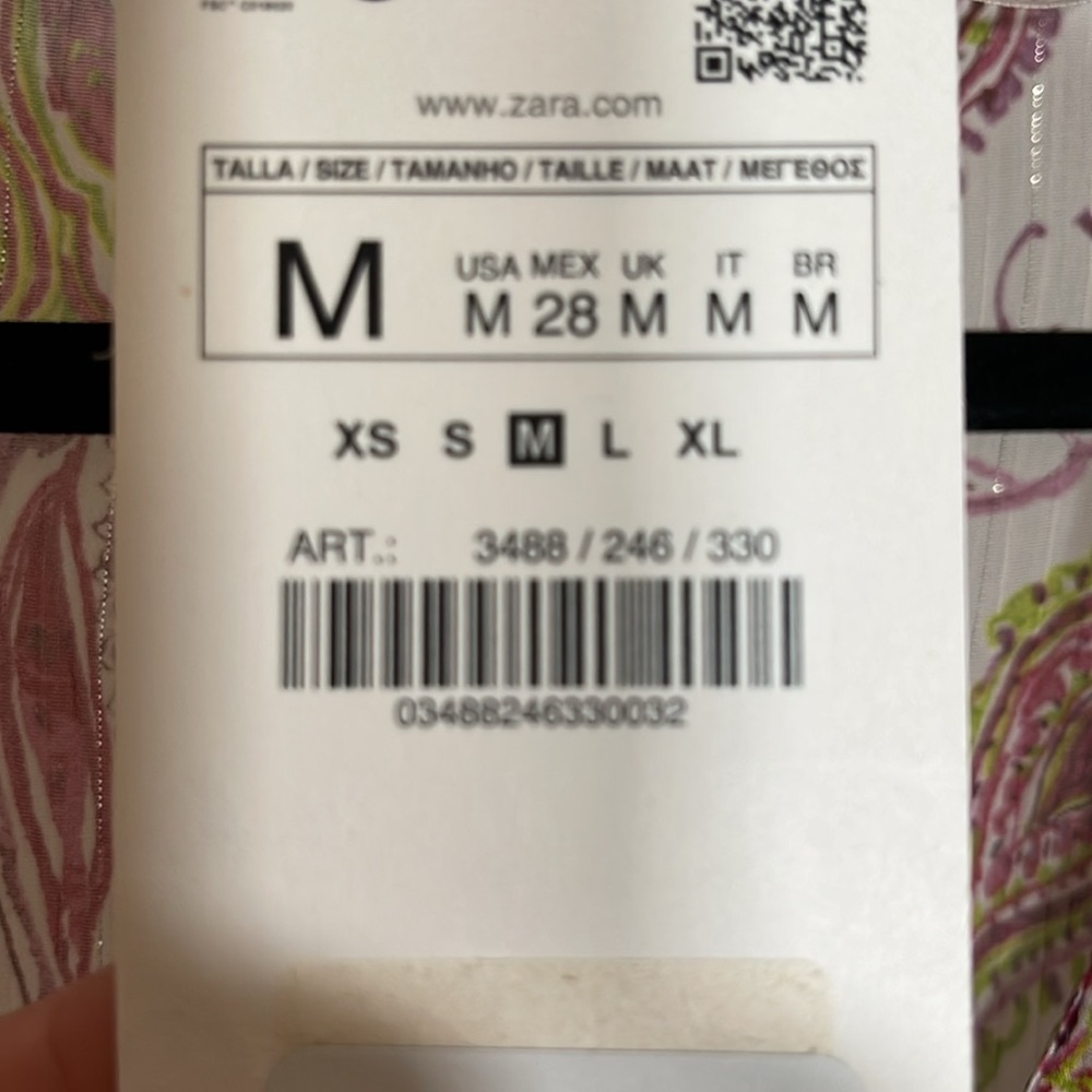 ZARA printed blouse - Picture 6 of 6